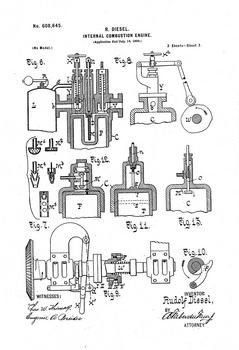 Inventarea motorului Diesel - 15 Iulie 1895 - �n această zi Rudolf Diesel - = AUTOSHOW =