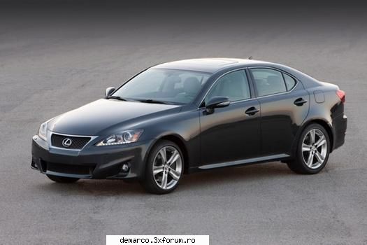 Lexus IS facelift - Tratament cu LED-uri - Lexus IS primeşte �n această vară - = AUTOSHOW =